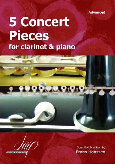 5 Concert Pieces For Clarinet and Piano