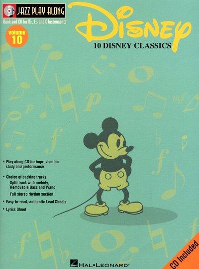 Jazz-PA 10: Disney, CBEsCbasCbo (+CD)