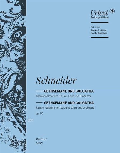 N. Pfefferkorn: Gethsemane und Golgatha , GesGchOrch (Part.)