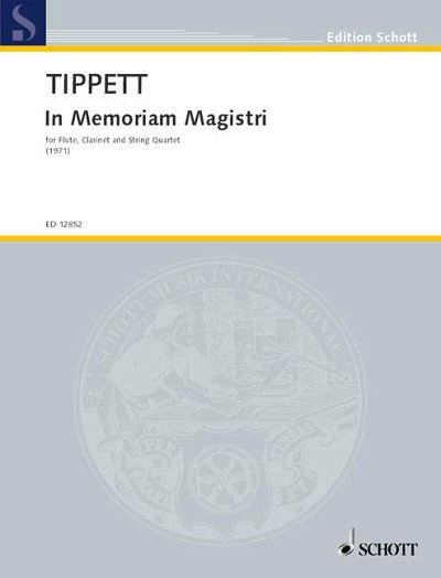M. Tippett y otros.: In Memoriam Magistri