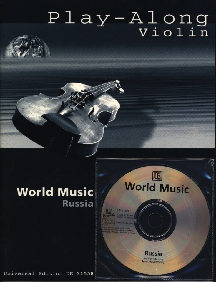 I. Malachowskij: Russia - Play-Along Violin, Vl;Klav (+CD) (0)