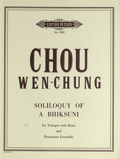Chou Wen Chung: Soliloquy