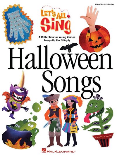 A. Billingsley: Let's All Sing Halloween Songs, Ges;Klav