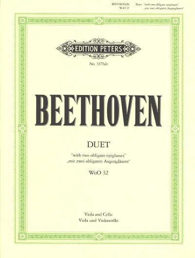 L. v. Beethoven: Duett + Menuett Mit 2 Obligaten Augenglaese