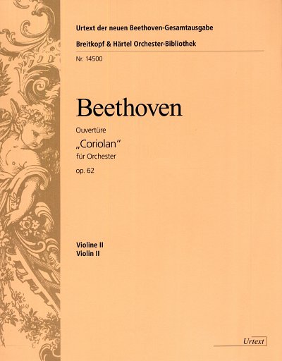 L. v. Beethoven: Coriolan op. 62, Sinfo (Vl2)
