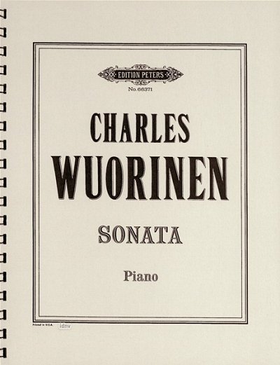 C. Wuorinen et al.: Sonata für Klavier (1969)