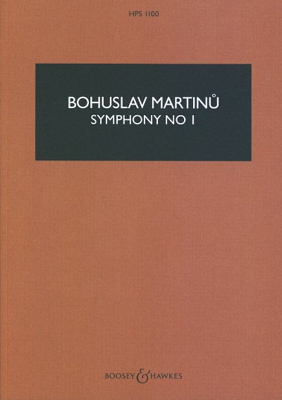 B. Martin_: Symphony No. 1, Sinfo (Stp)