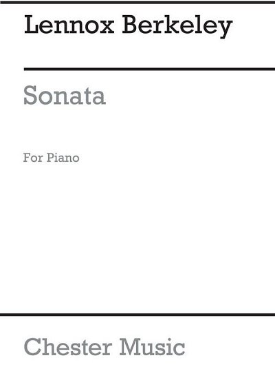 L. Berkeley: Sonata in A For Piano, Op.20, Klav