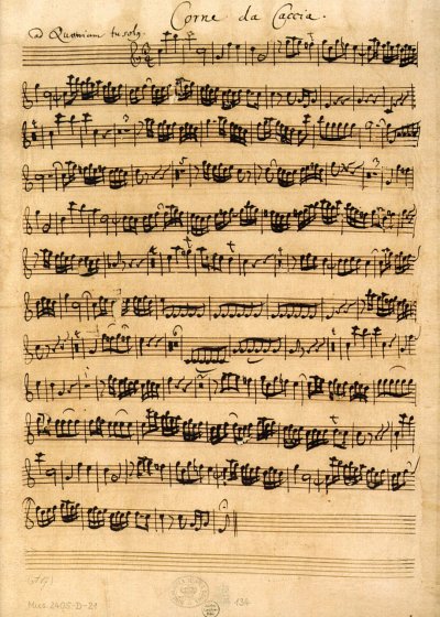 J.S. Bach: Serie III: Bachs Notenhandschrift
