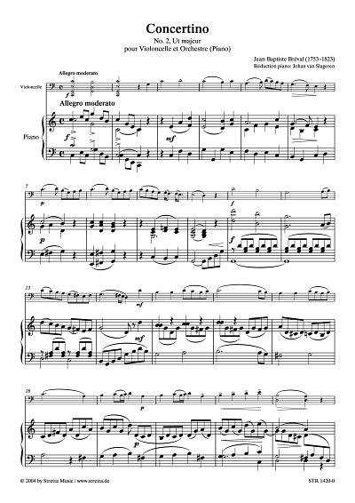 DL: J.-B. Breval: Concertino Nr. 2 C-Dur