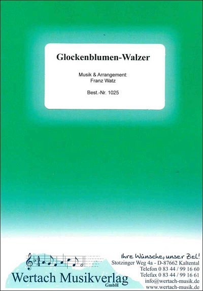 F. Watz: Glockenblumen-Walzer, Blaso (Dir+St)