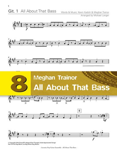 M. Trainor: All About That Bass, 4Git