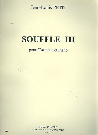 J.L. Petit: Souffle III, KlarKlv (KlavpaSt)