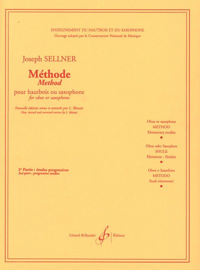 J. Sellner: Methode Volume 2 - Etudes Progressives, Ob