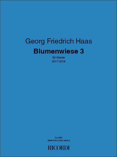 G.F. Haas: Blumenwiese 3, Klav