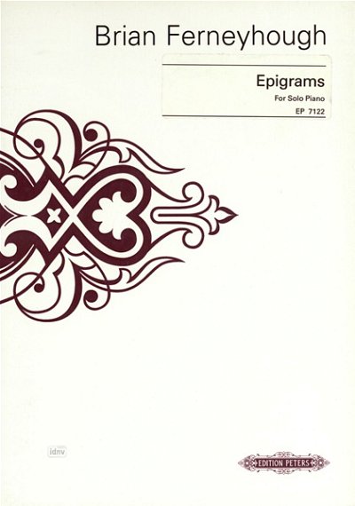 B. Ferneyhough: Epigrams