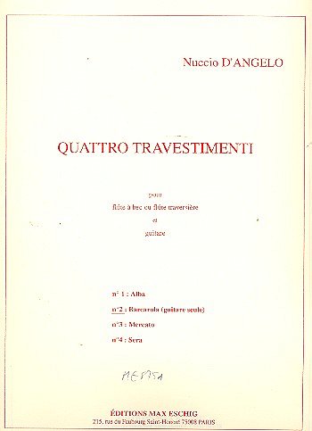 N. D'Angelo: Barcarola Fl-Gt N 2 , FlGit (Part.)