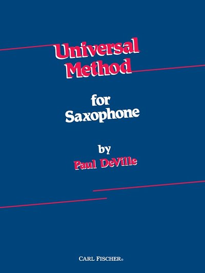 V.P. de: Universal Method for the Saxophone, Sax
