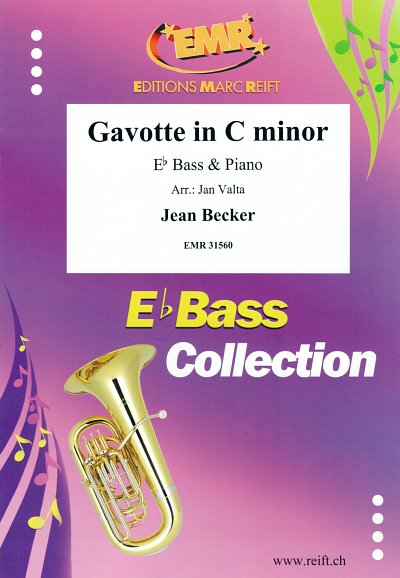 DL: J. Becker: Gavotte in C minor, TbEsKlav