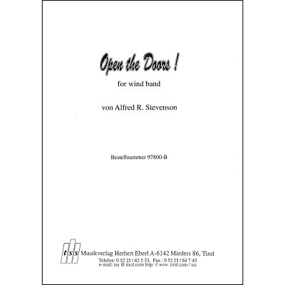 A.R. Stevenson: Open the Doors!, Blaso (Pa+St)