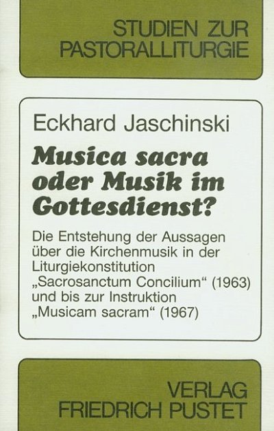 E. Jaschinski: Musica sacra oder Musik im Gottesdienst? (Bu)
