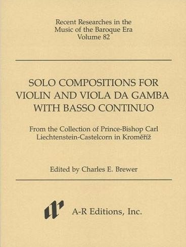 Solo Compositions for violin and viola da gamba with basso continuo