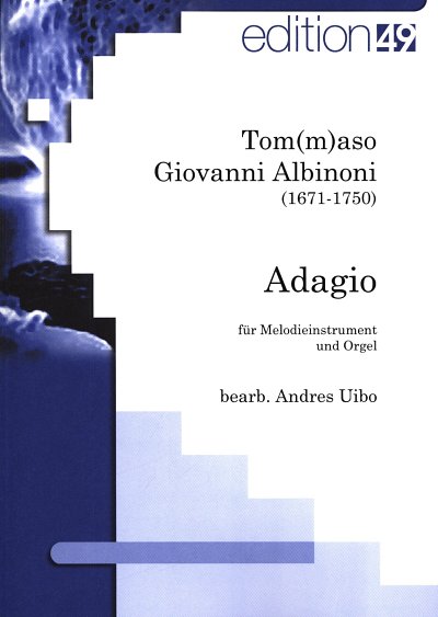 T. Albinoni: Adagio, MelCOrg (OrpaSt)
