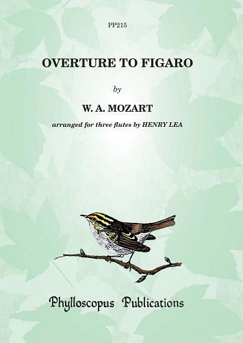 W.A. Mozart: Overture To Figaro, 3Fl (Pa+St)
