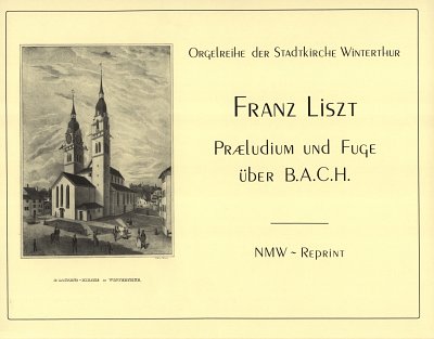 F. Liszt: Praeludium + Fuge Ueber Bach