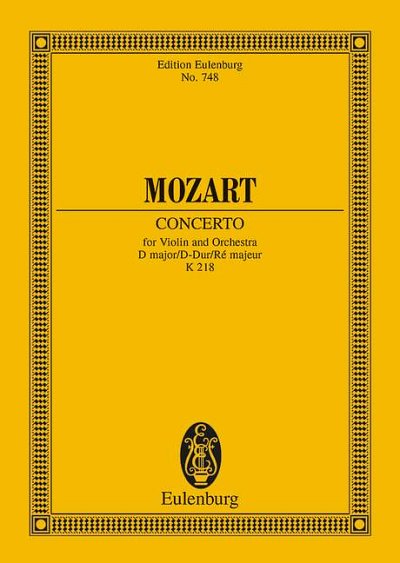 W.A. Mozart: Konzert D-Dur