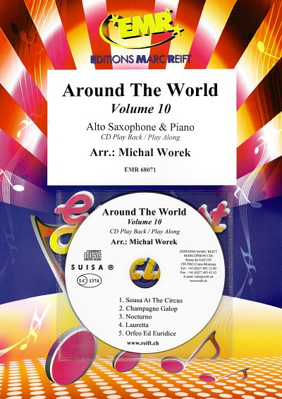 M. Worek: Around The World Volume 10, ASaxKlav (+CD)