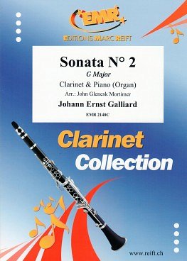J.E. Galliard: Sonata N° 2 in G major, KlarKlv/Org