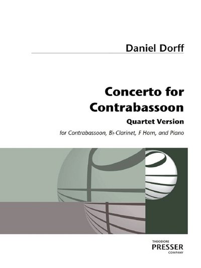 D. Daniel: Concerto for Contrabassoon (Part.)