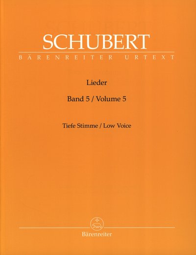 F. Schubert: Lieder 5 (Tiefe Simme), GesTiKlav