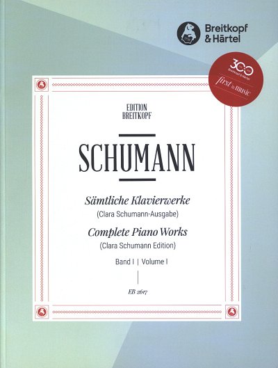 R. Schumann: Sämtliche Klavierwerke 1, Klav