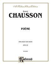 DL: Chausson: Poème, Op. 25