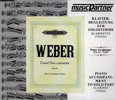 C.M. von Weber: Grand Duo concertant Es-Dur op. 48 (CD)