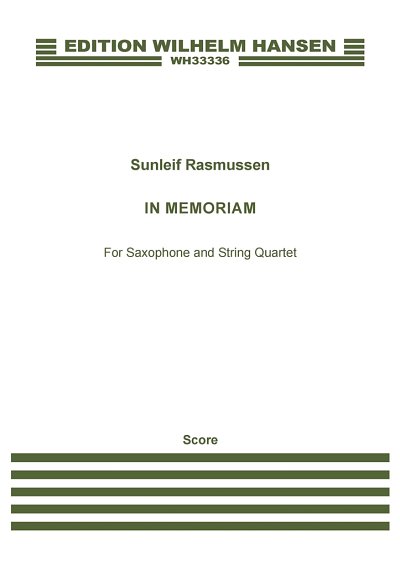 S. Rasmussen: In Memoriam (Part.)