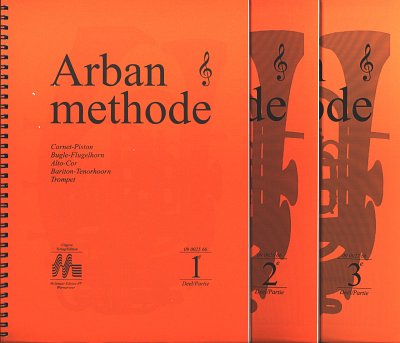 J.-B. Arban: Arban-Methode Band 1-3 für Trompete,, Trp