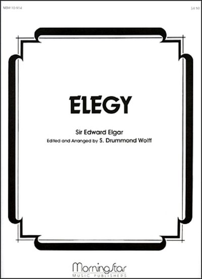 E. Elgar: Elegy, Org