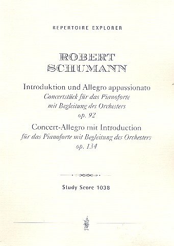 R. Schumann: Introduktion und Allegro appassionato op.92