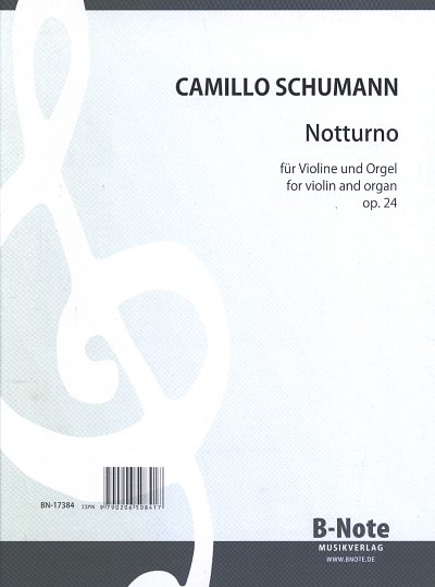 C. Schumann: Notturno op. 24, VlOrg (Sppa)