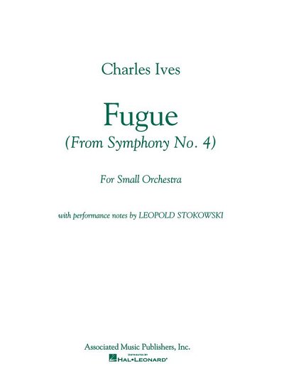 Fugue (from Symphony No. 4), Blaso (Stsatz)