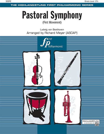 L. v. Beethoven: Pastoral Symphony (First Mov, Sinfo (Pa+St)