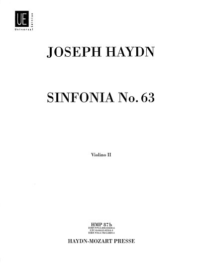 J. Haydn: Sinfonia Nr. 63 C-Dur Hob. I:63, Sinfo (Vl2)