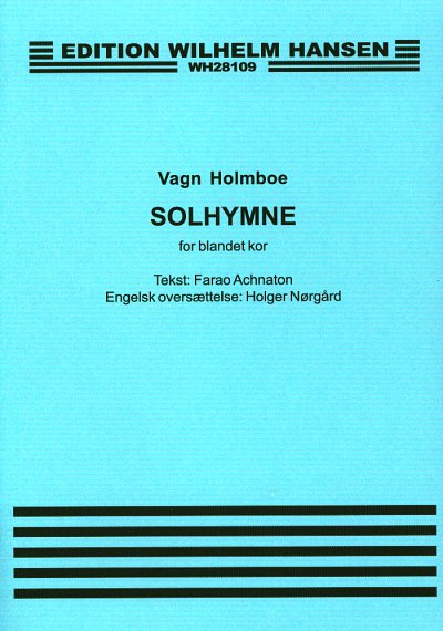 V. Holmboe: Hymn To The Sun Op.77, GchKlav (Chpa)