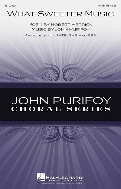 J. Purifoy: What Sweeter Music, GchKlav (Chpa)