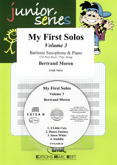 DL: B. Moren: My First Solos Volume 3, BarsaxKlav