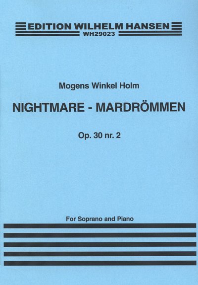 W.H. Mogens: Nightmare op. 30/2, GesSKlav