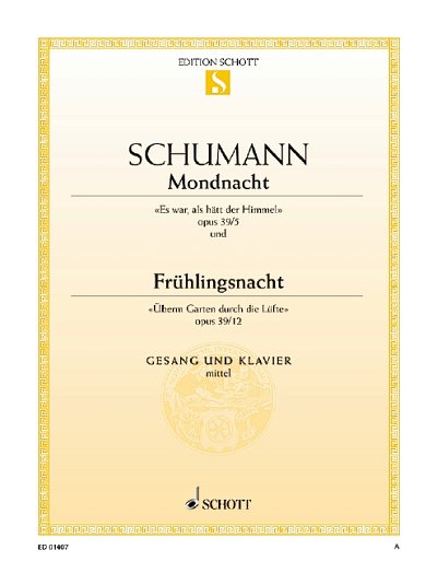 R. Schumann: Mondnacht / Frühlingsnacht